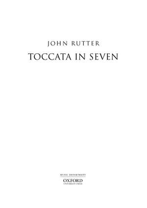 Rutter, John: Toccata in Seven
