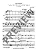 Rutter, John: Variations on an Easter theme Product Image