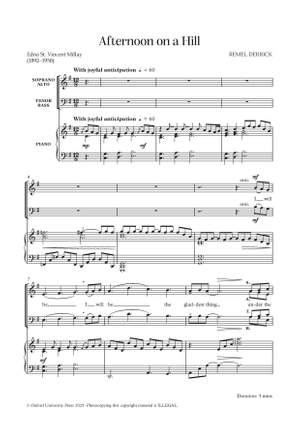 Derrick, Remel: Afternoon on a Hill