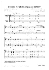 Garcia/Garrett: Domine, tu mihi lavas pedes?