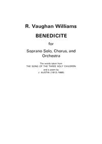 Vaughan Williams, Ralph: Benedicite