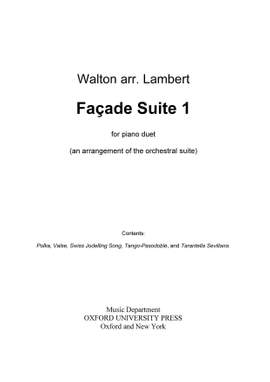 Walton, William/Lambert, Constant: Façade Suite 1