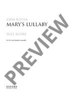 Rutter, John: Mary's Lullaby Product Image