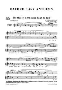 Vaughan Williams/Judge: He that is down need fear no fall