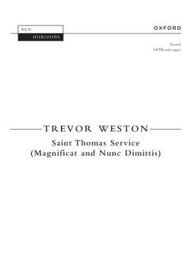 Weston, Trevor: Saint Thomas Service
