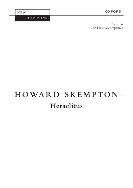 Skempton, Howard: Heraclitus