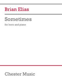 Brian Elias: Sometimes