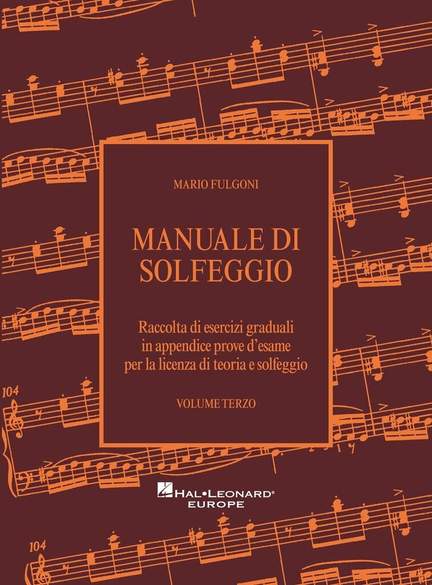 Manuale di solfeggio - Volume 3