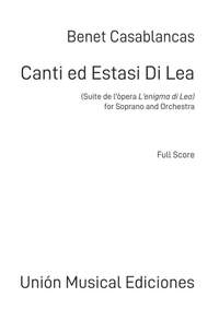 Benet Casablancas: Canti ed estasi di Lea
