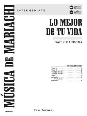 Cardona, D: Lo Mejor De Tu Vida D major