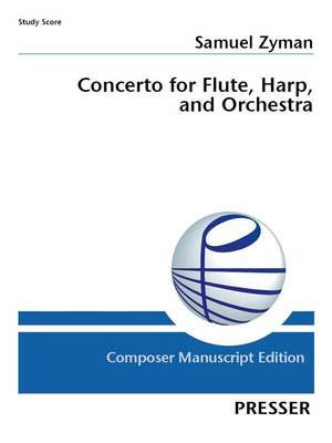 Zyman, S: Concerto for Flute, Harp, and Orchestra