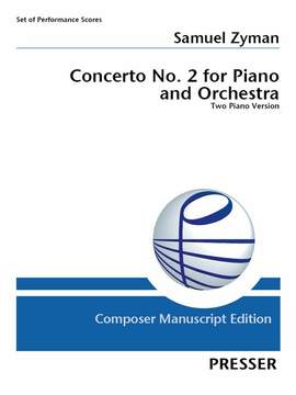 Zyman, S: Concerto No. 2 for Piano and Orchestra