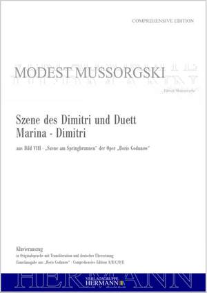 Moussorgsky, M: Boris Godunow - Szene des Dimitri und Duett Marina - Dimitri (aus Bild VIII)