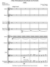 Pugnani, Gaetano: The Periodical Overture in 8 parts No. 19