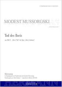 Moussorgsky, M: Boris Godunow - Tod des Boris (aus Bild X)