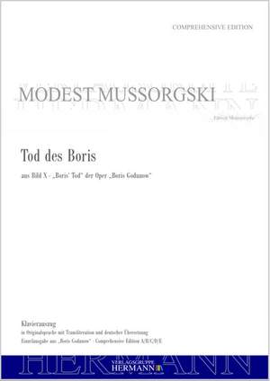 Moussorgsky, M: Boris Godunow - Tod des Boris (aus Bild X)