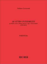 Stefano Gervasoni_Stefano Gervasoni: Quattro intermezzi