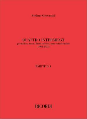Stefano Gervasoni_Stefano Gervasoni: Quattro intermezzi