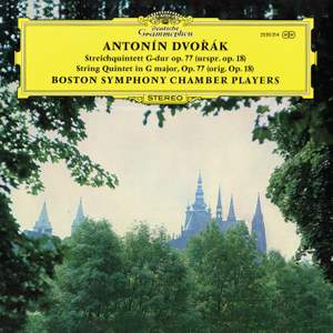 Dvořák: String Quintet No. 2 in G Major Op. 77