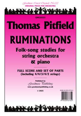 Thomas Pitfield: Ruminations for Strings and Piano