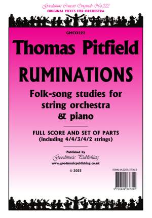 Thomas Pitfield: Ruminations for Strings and Piano