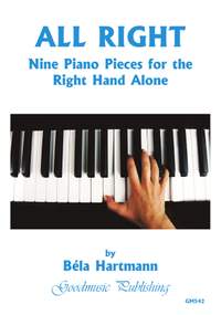 Bela Hartmann: All Right for piano right-hand