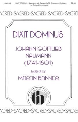 Martin Banner: Dixit Dominus