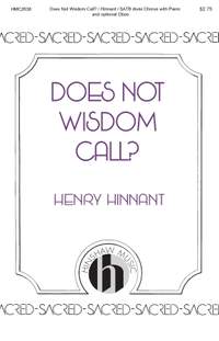 Hank Hinnant: Does Not Wisdom Call?