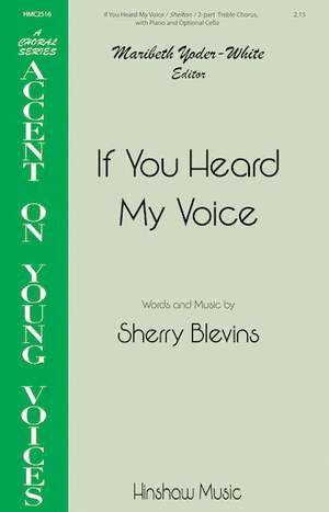 Sherry Blevins: If You Heard My Voice