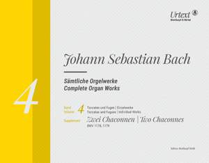 J.S. Bach: Complete Organ Works - Supplement to Vol. 4: Two Chaconnes BWV 1178, 1179