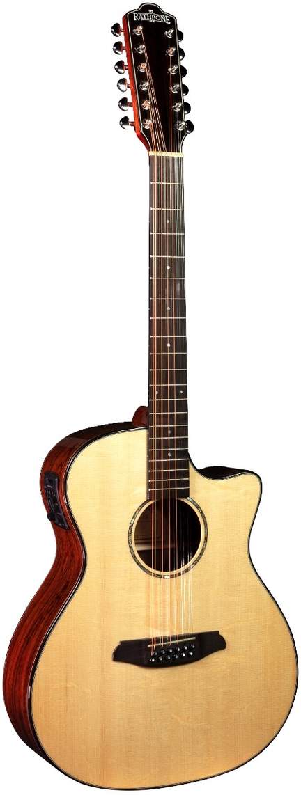 Rathbone No.3 - Englemann Spruce/Bocote E/Cut 12 String
