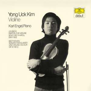 J.S. Bach: Partita No. 1 for Solo Violin in B Minor, BWV 1002 / Beethoven: Violin Sonata No. 3 in E-Flat Major, Op. 12 No. 3