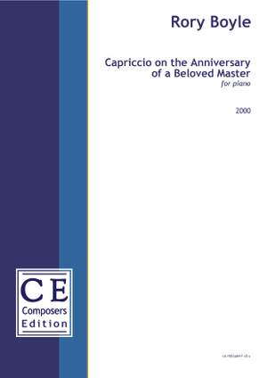 Boyle Rory: Capriccio on the Anniversary of a Beloved Master