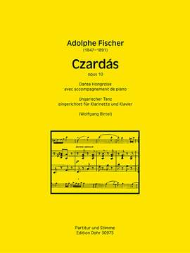 Fischer, A: Czardás - Klarinette op. 10