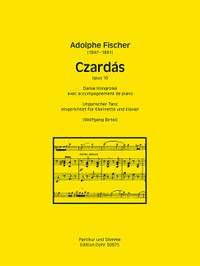 Fischer, A: Czardás - Klarinette op. 10