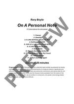 Boyle Rory: On a Personal Note Product Image