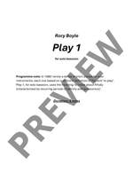 Boyle Rory: Play 1 Product Image