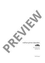 Dearden Nathan James: riffs Product Image