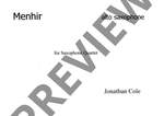 Cole Jonathan: Menhir Product Image