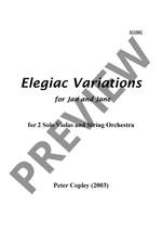 Copley Peter: Elegiac Variations Product Image
