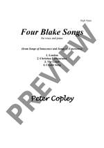 Copley Peter: Four Blake Songs Product Image
