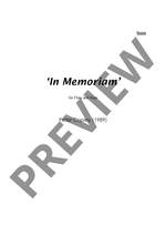 Copley Peter: 'In Memoriam' Product Image
