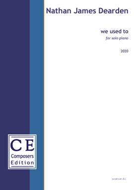 Dearden Nathan James: we used to
