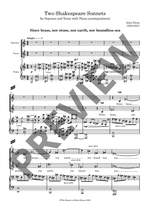Dixon Ailsa: Two Shakespeare Sonnets Product Image