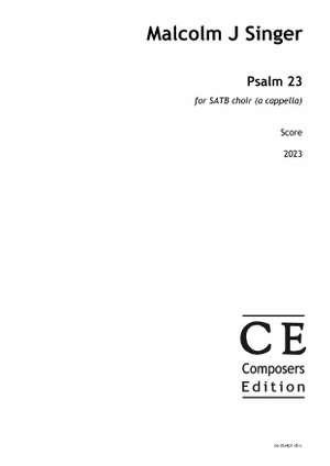 Singer Malcolm J: Psalm 23