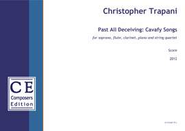 Trapani Christopher: Past All Deceiving: Cavafy Songs