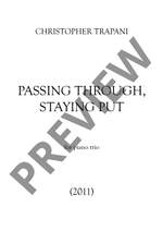 Trapani Christopher: Passing Through, Staying Put Product Image
