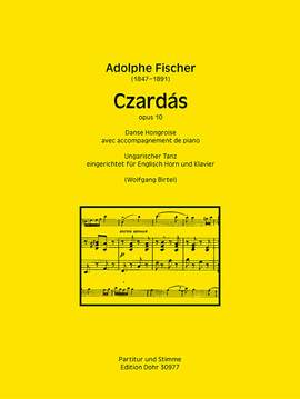 Fischer, A: Czardás - Englischhorn op. 10