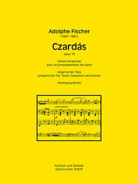Fischer, A: Czardás - Tenor-Saxophon op. 10