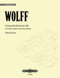 Wolff, Christian: Composite (Exercise 36) (playing score)
